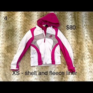 Harley Davidson Pink & White Jacket with Liner